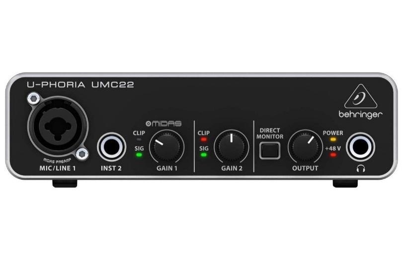 Behringer umc22 driver para Mac