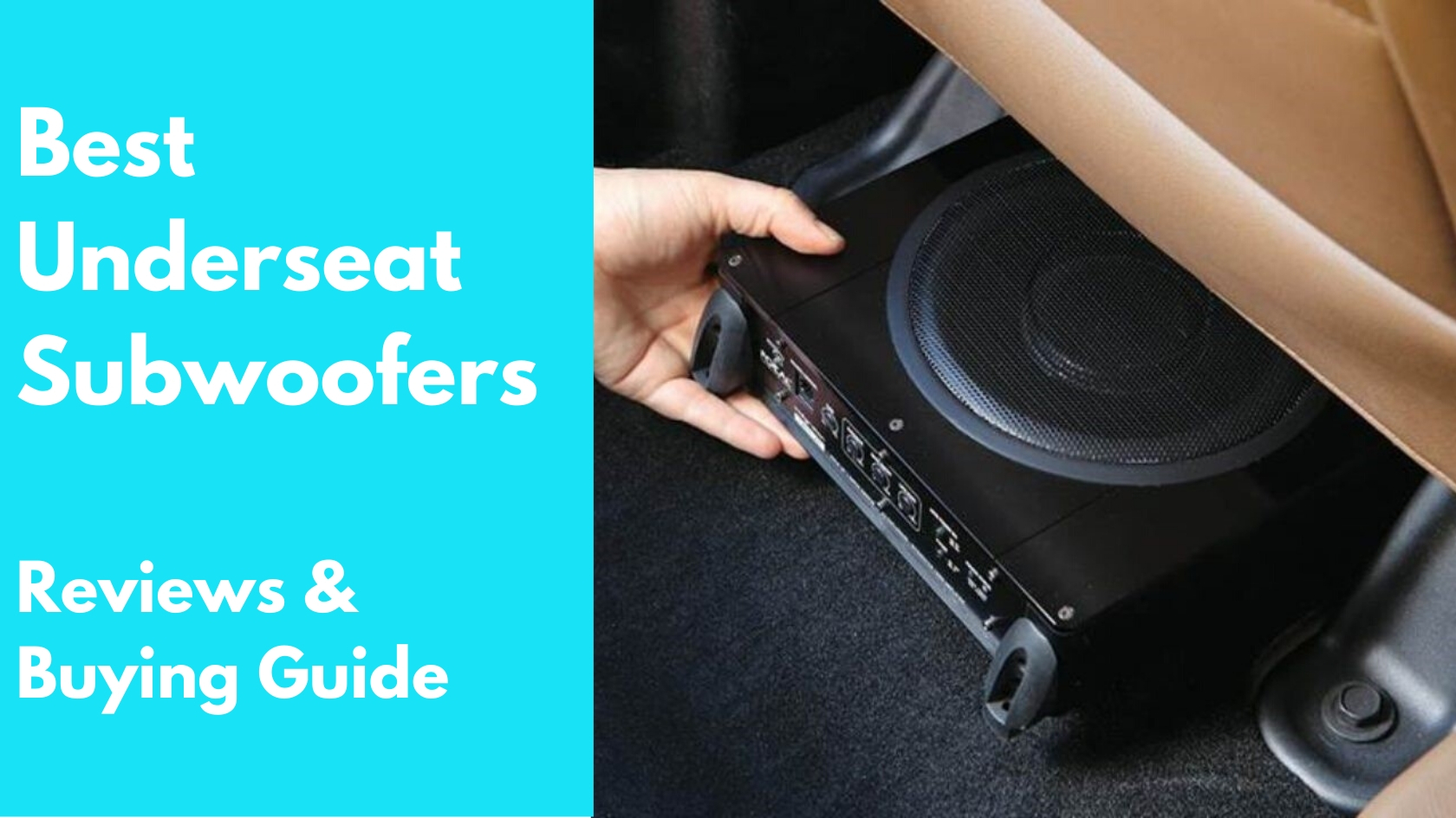 best underseat subwoofer