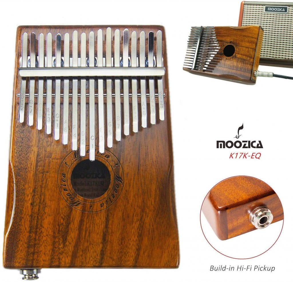 Moozica 17 Key EQ Kalimba