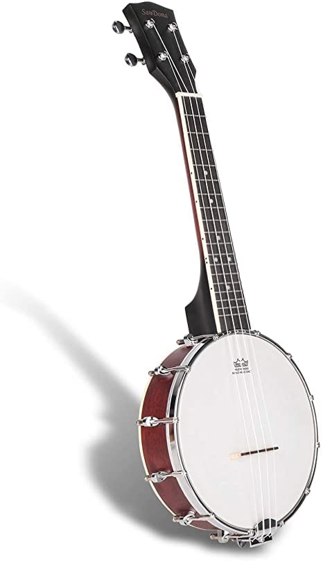 SANDONA Banjolele | 4 Strings Banjo Maple Ukulele Uke With Bag ...